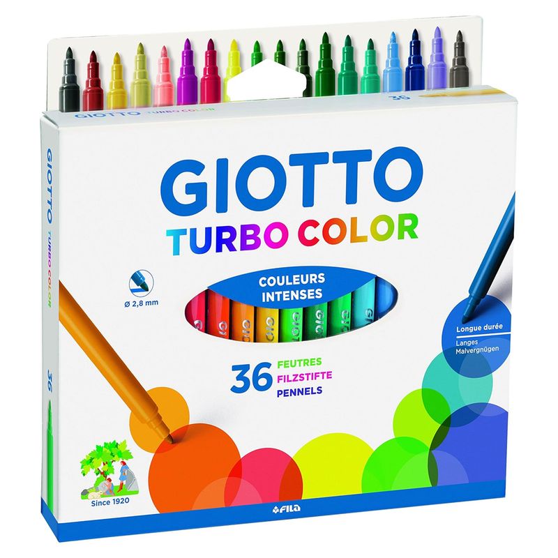 Marcadores Giotto Turbo Color 36