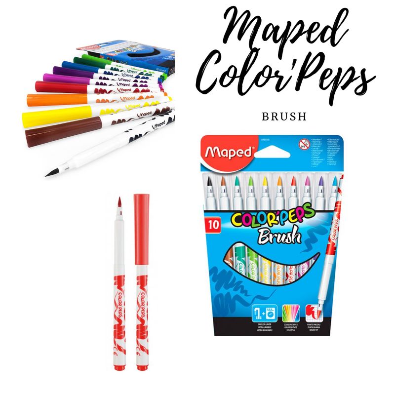 Marcador Maped Color Peps Brush 10