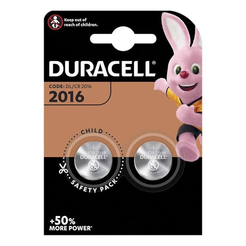 Pilha Duracell 2016