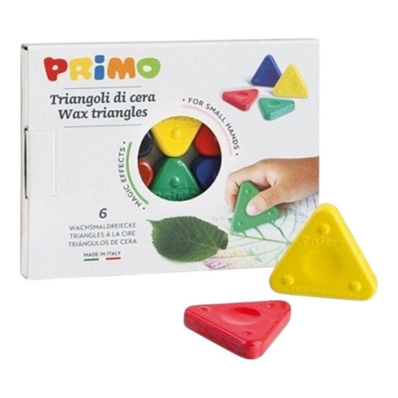 Lápis Cera Primo Triangular 6