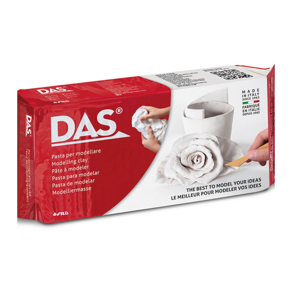 Pasta de Modelar Branco DAS 1Kg