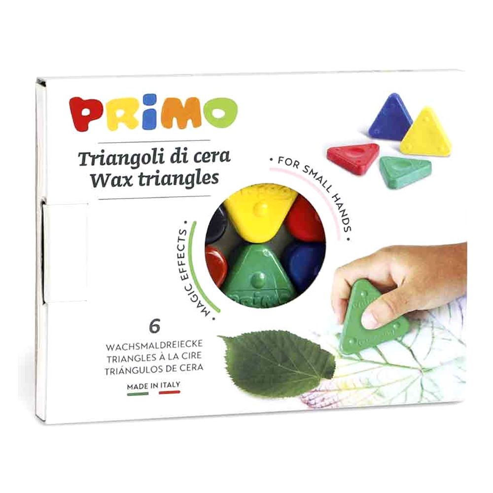 Lápis Cera Primo Triangular 6