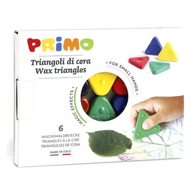 Lápis Cera Primo Triangular 6
