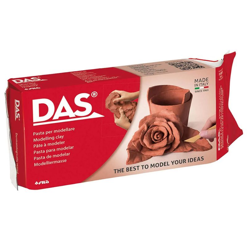 Pasta de Modelar Terracota DAS 1Kg