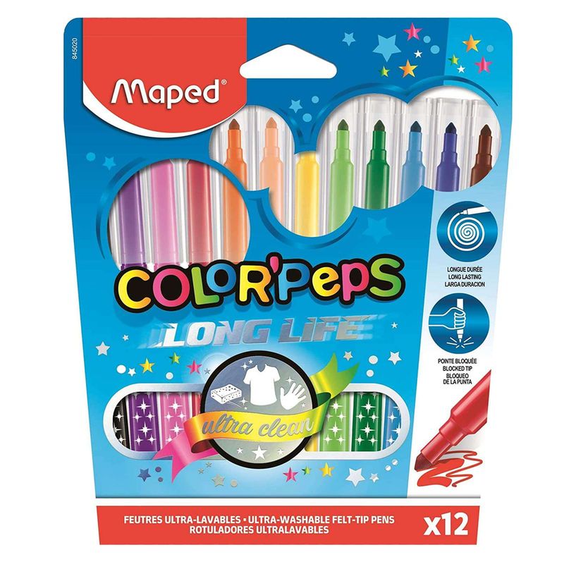 Marcador Maped Color Peps 12
