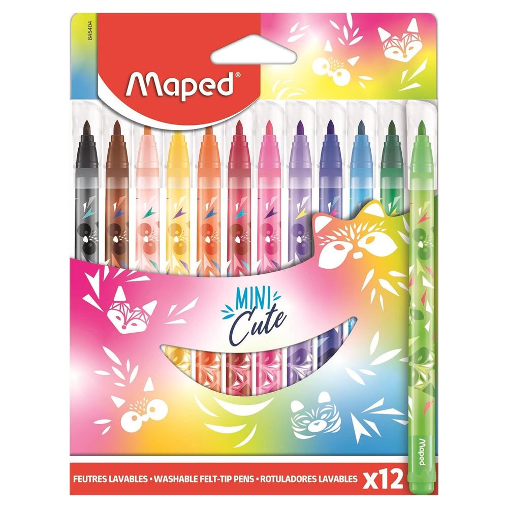 Marcador Maped Mini Cute 12