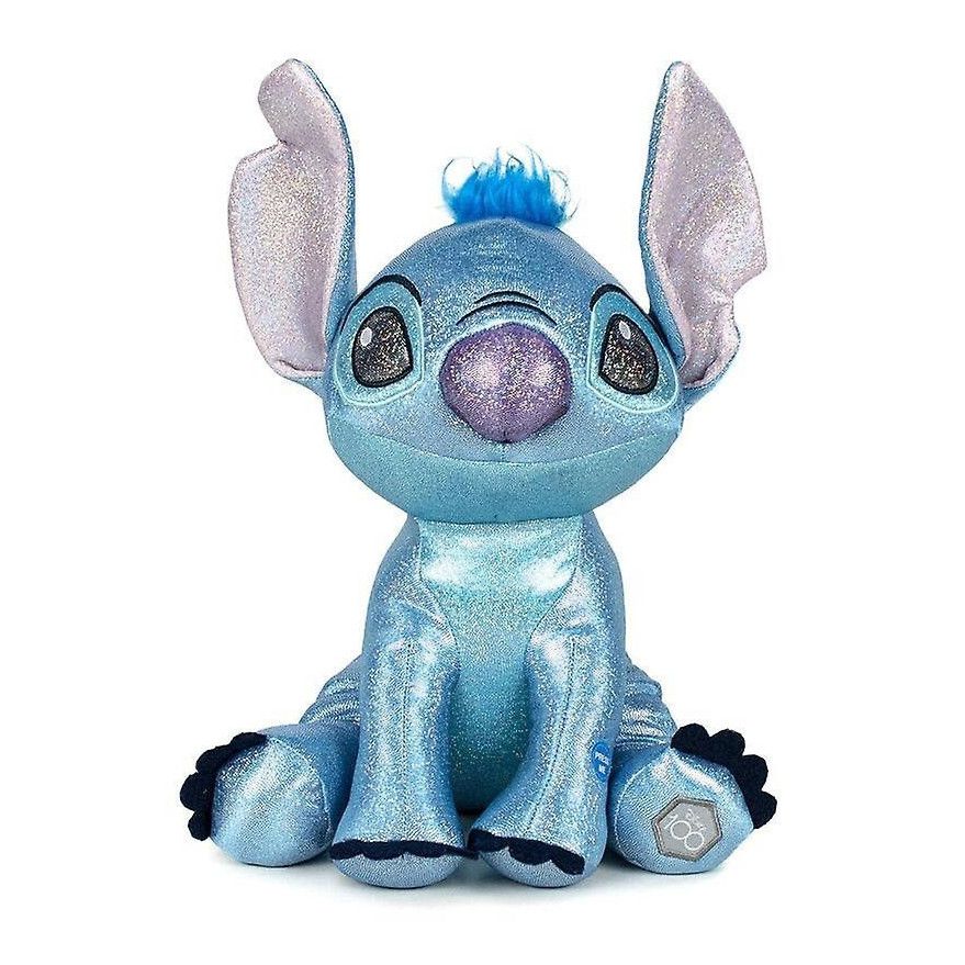 Peluche Stitch Glitter 100 Anos Disney 30cm.