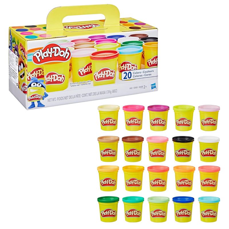 Plasticina Play-Doh Super Color Pack 20