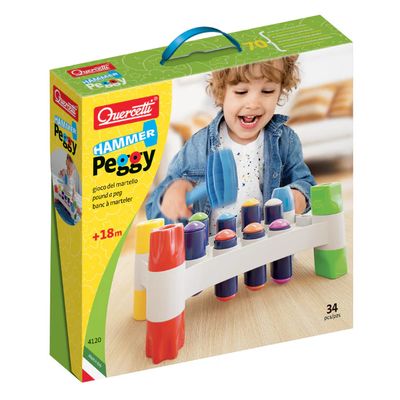 Playeco Jogo Martelo Peggy 34 Pcs