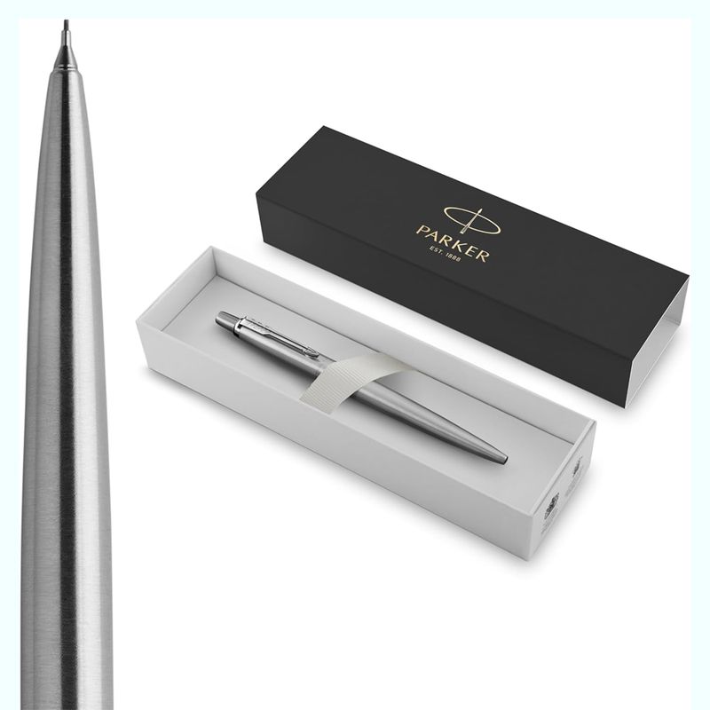 Lapiseira Parker Jotter Aço Inox CT 0.5mm