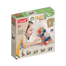Playbio Dinossauro Madeira 24 Pcs