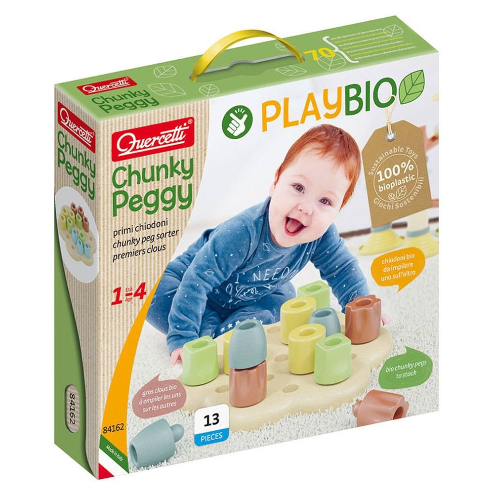 Playbio Jogo Chunky Peggy 13 Pcs