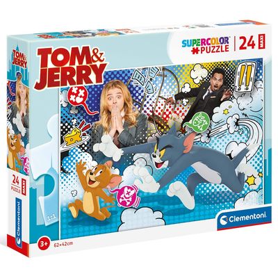 Puzzle Clementoni 24 Maxi Tom &amp; Jerry