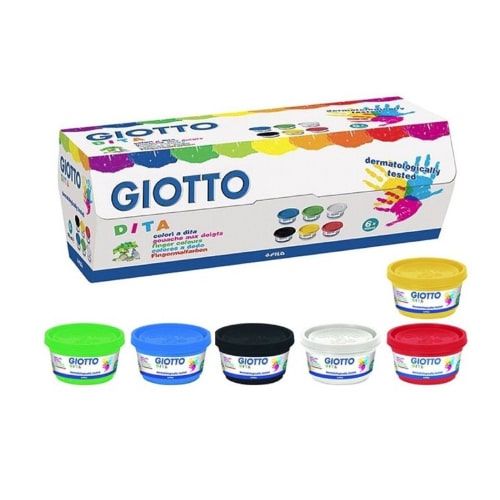 Tinta Guache Giotto DigiTinta c/ 6 cores