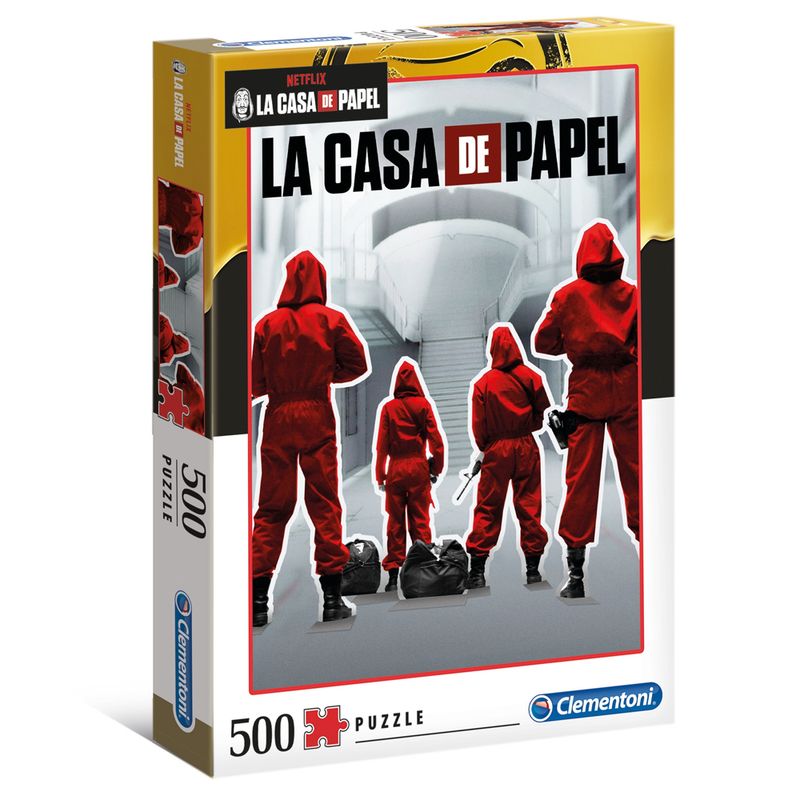 Puzzle Clementoni 500 La Casa de Papel