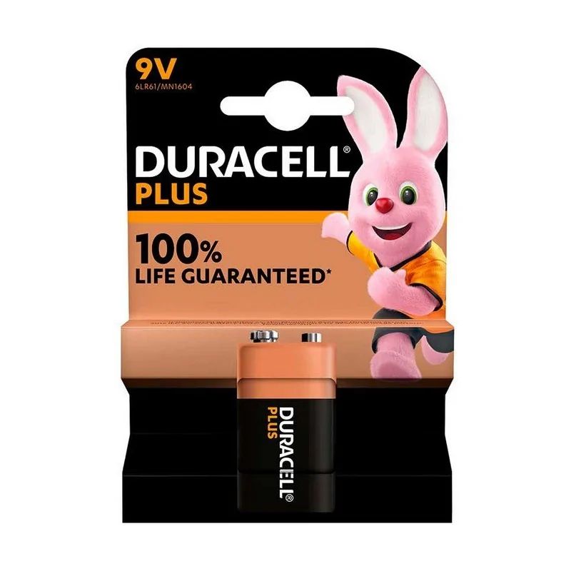 Pilha Duracell 9V