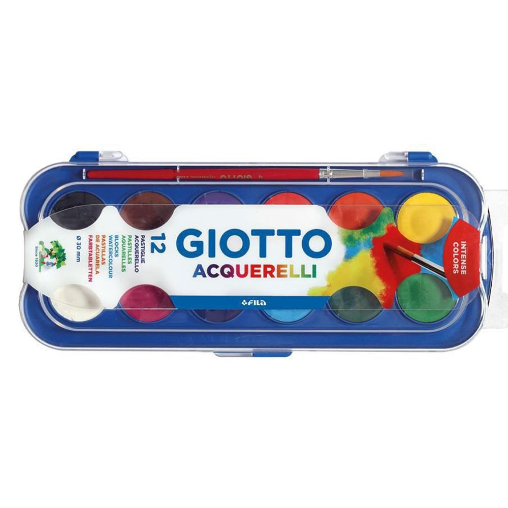 Tinta Aguarela Giotto 12