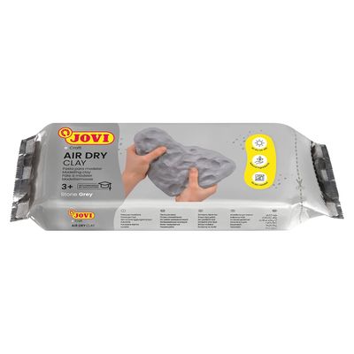 Pasta de Modelar Cinza Jovi 1Kg