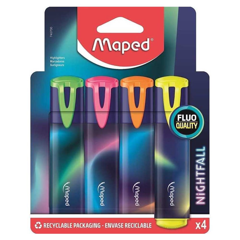 Sublinhadores Maped Nightfall