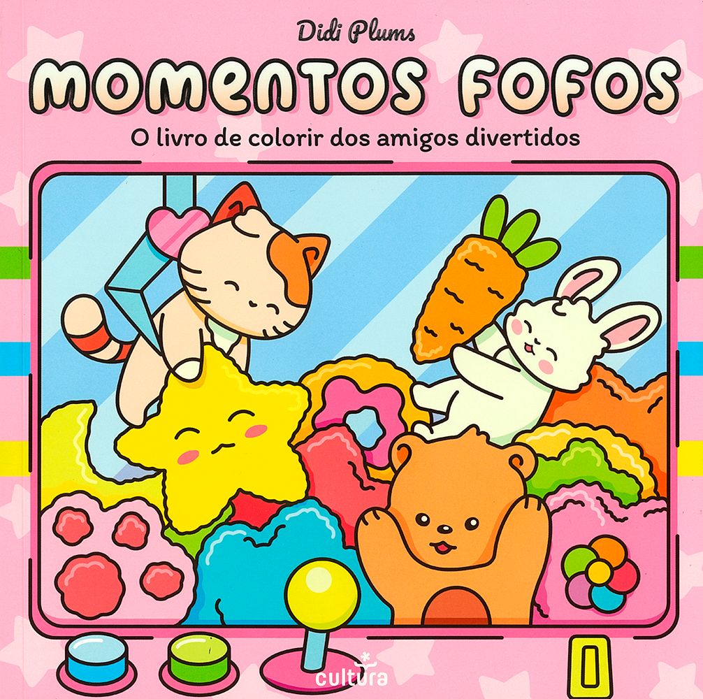 Livro momentos fofos | didi plums