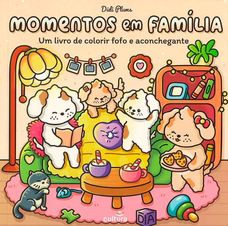 Livro momentos em família | Didi Plums