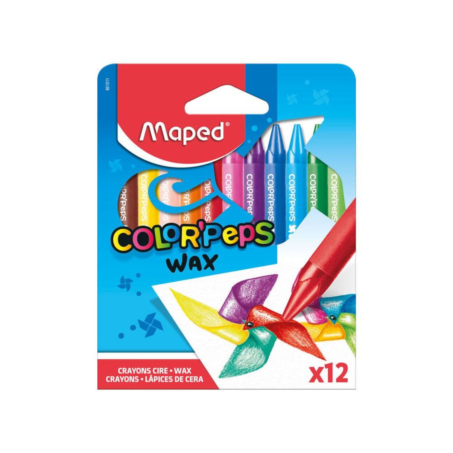 Lápis Cera Maped Color Peps 12