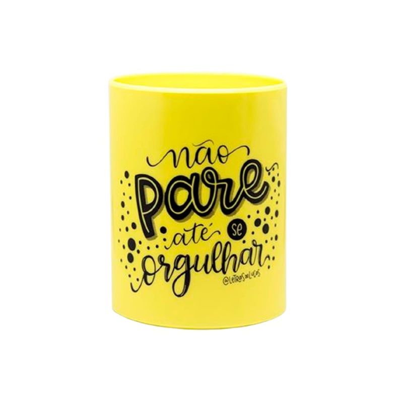 Porta-Canetas Newpen Up - Amarelo