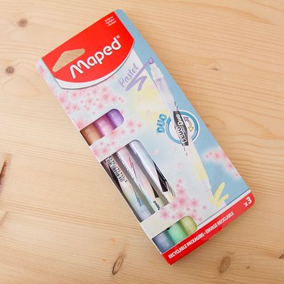 Sublinhador Maped Fluo Duo Pastel