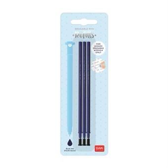 Recarga Legami Gel Pen Eresable Azul - 3 Unidades