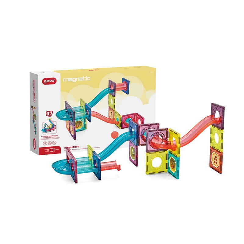 Jogo Labirinto Magnético 37 Pcs