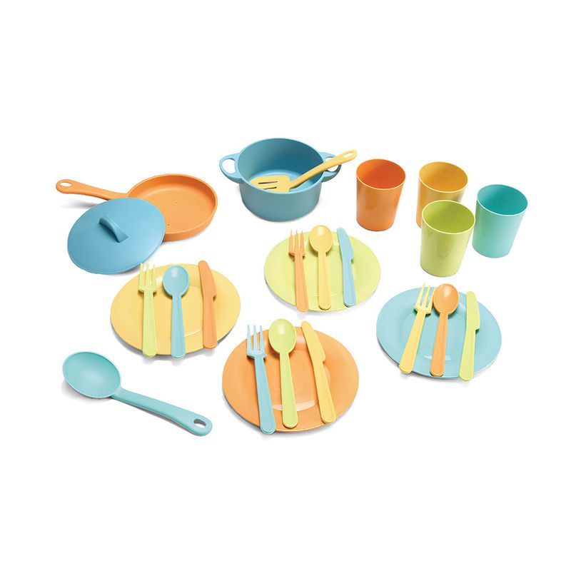 Conjunto Cozinha 25 Pcs Bio Plástico Giros