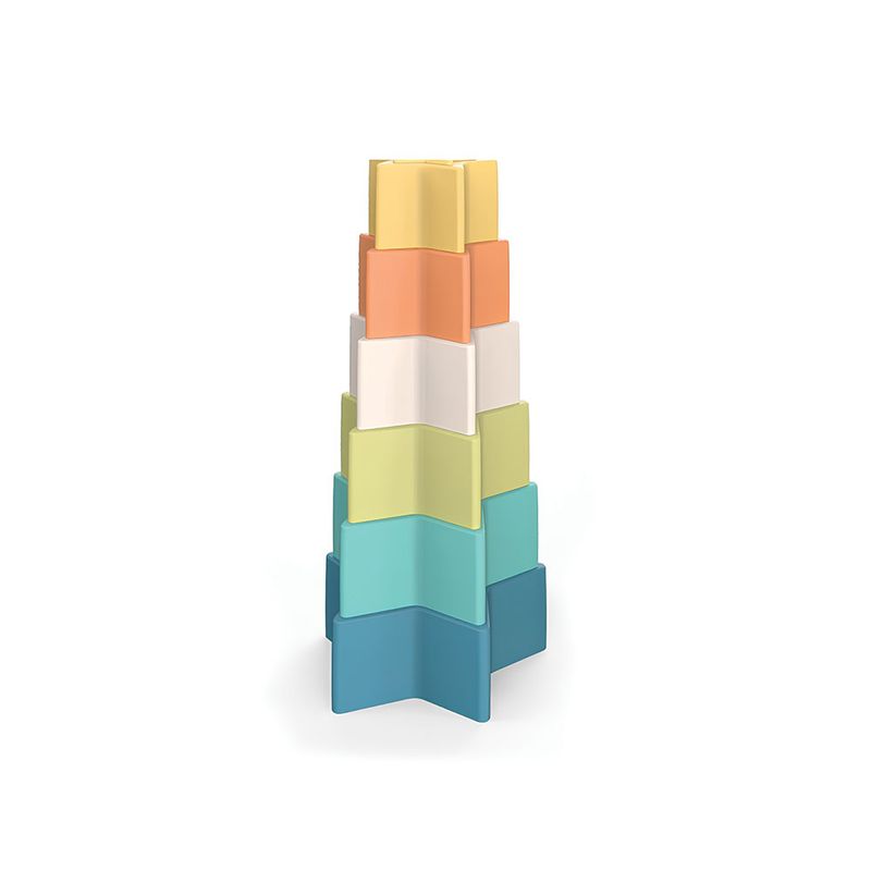 Torre Empilhar Estrelinhas 6 Pcs Bio Plástico Giros