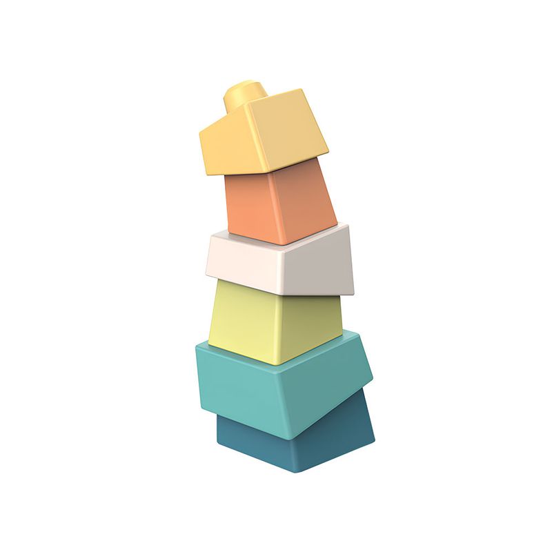 Torre Empilhar Base 6 Pcs Bio Plástico Giros