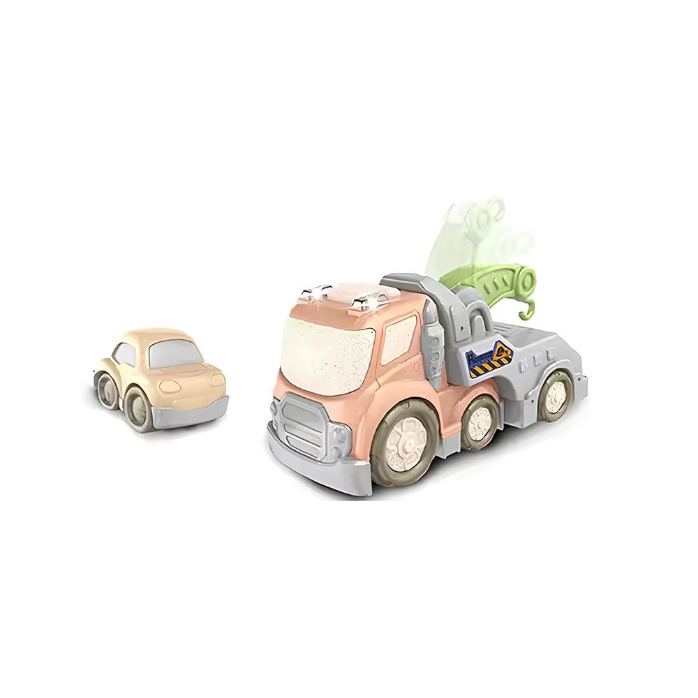 Camião Grua com Carrinho Giros ECO 30cm