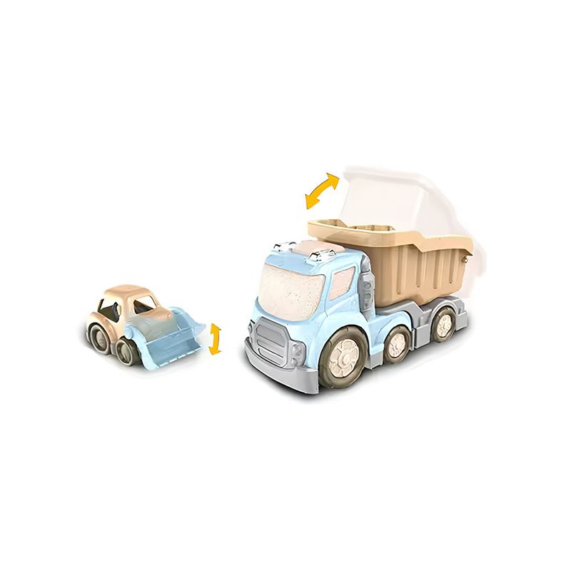 Camião Construção com Carrinho Giros ECO 30cm