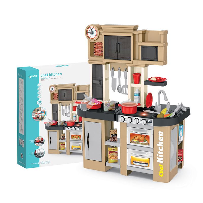 Cozinha Chef Premium 56 Peças Giros