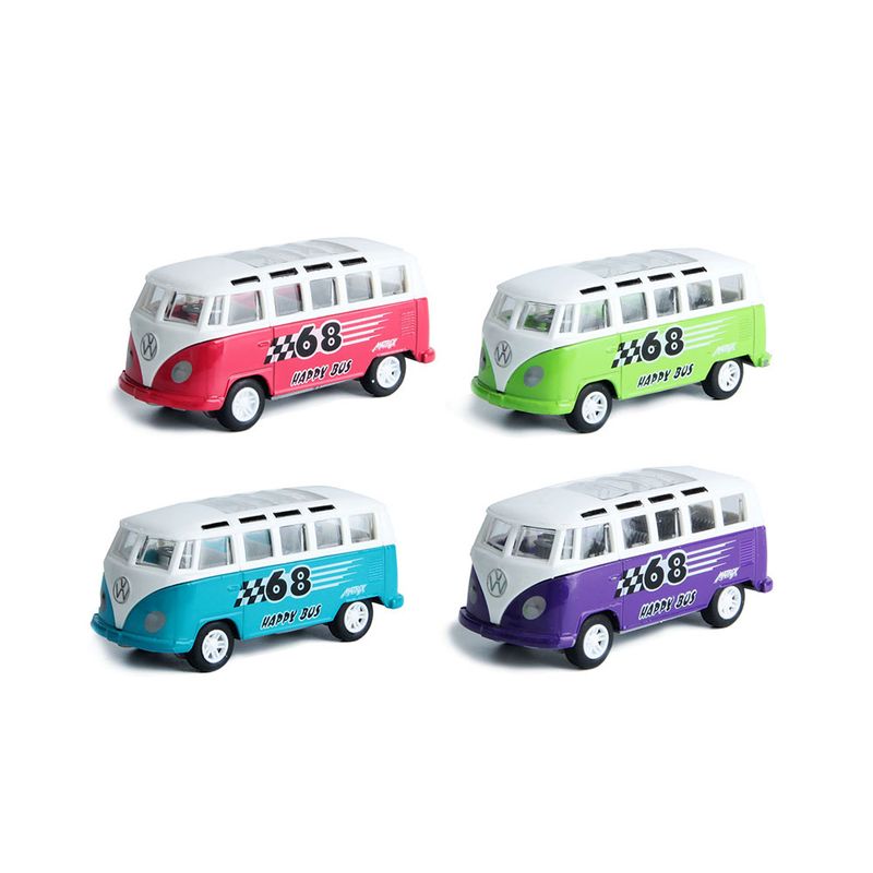 Van Pão de Forma 4 Sort. Pull Back 1:43 Giros