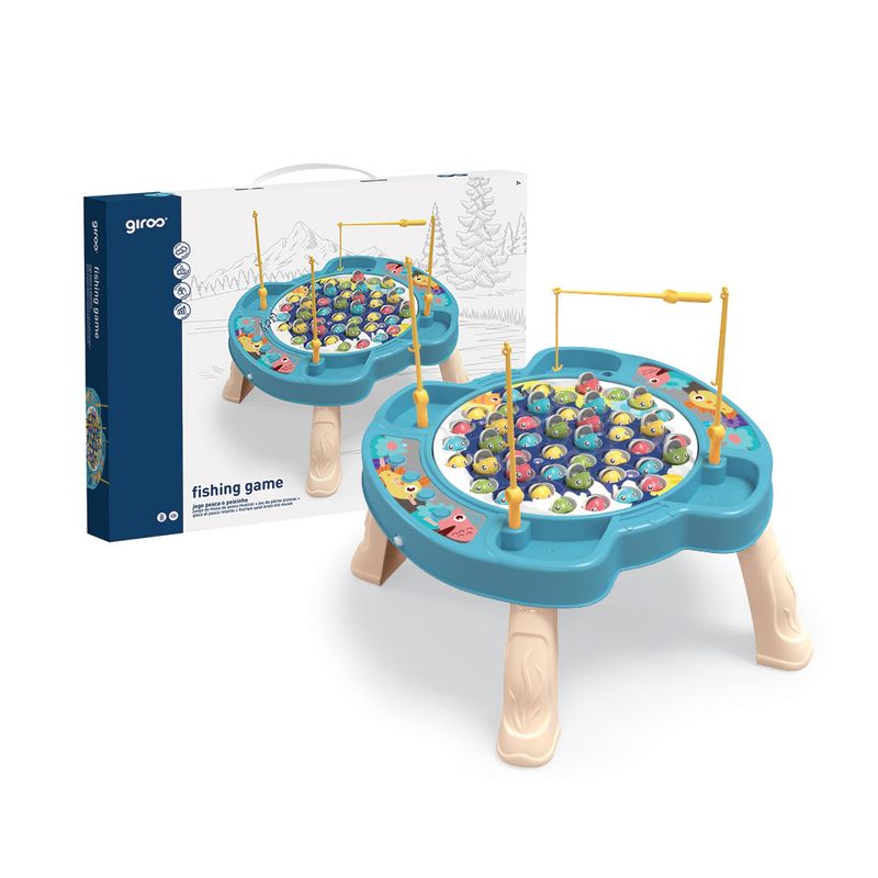 Mesa Jogo de Pesca c/ Sons 53 pcs