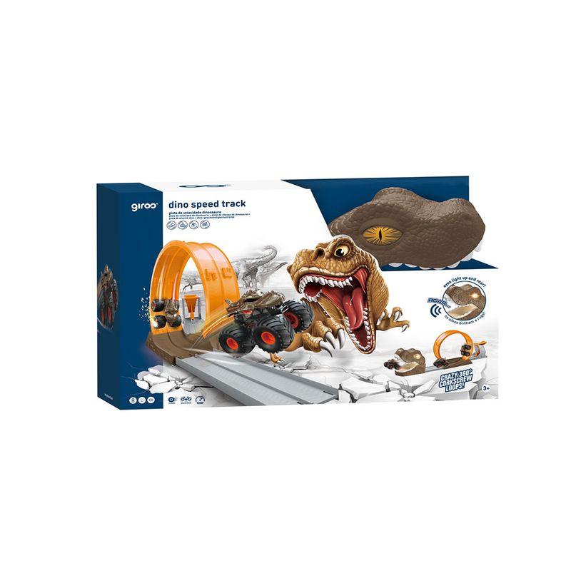 Pista de Velocidade Dino Giros Play