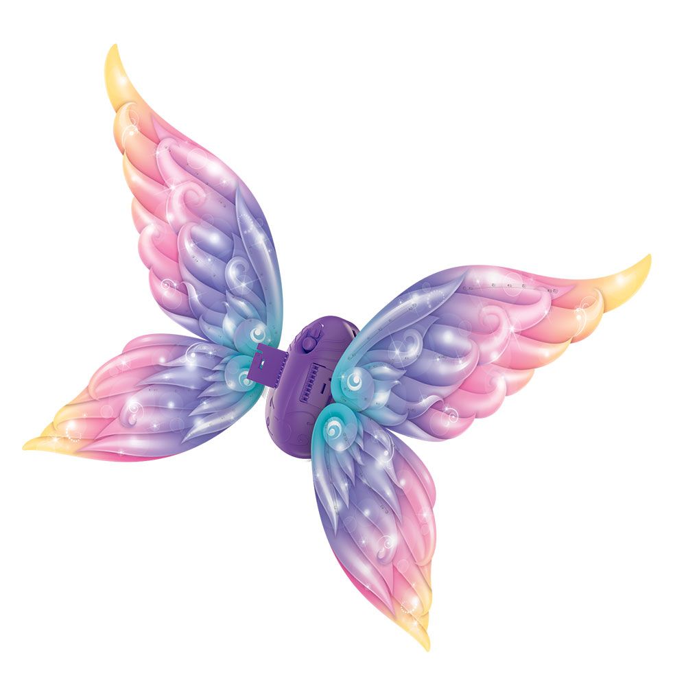 Asas Luminosas Unicórnio com Música e Luzes