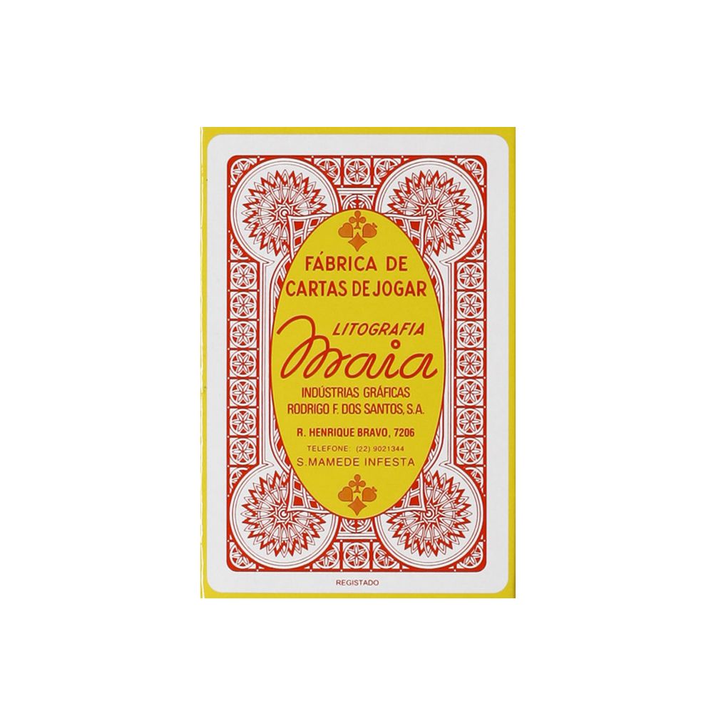 Cartas Litografia Maia 31, Cor: Vermelha