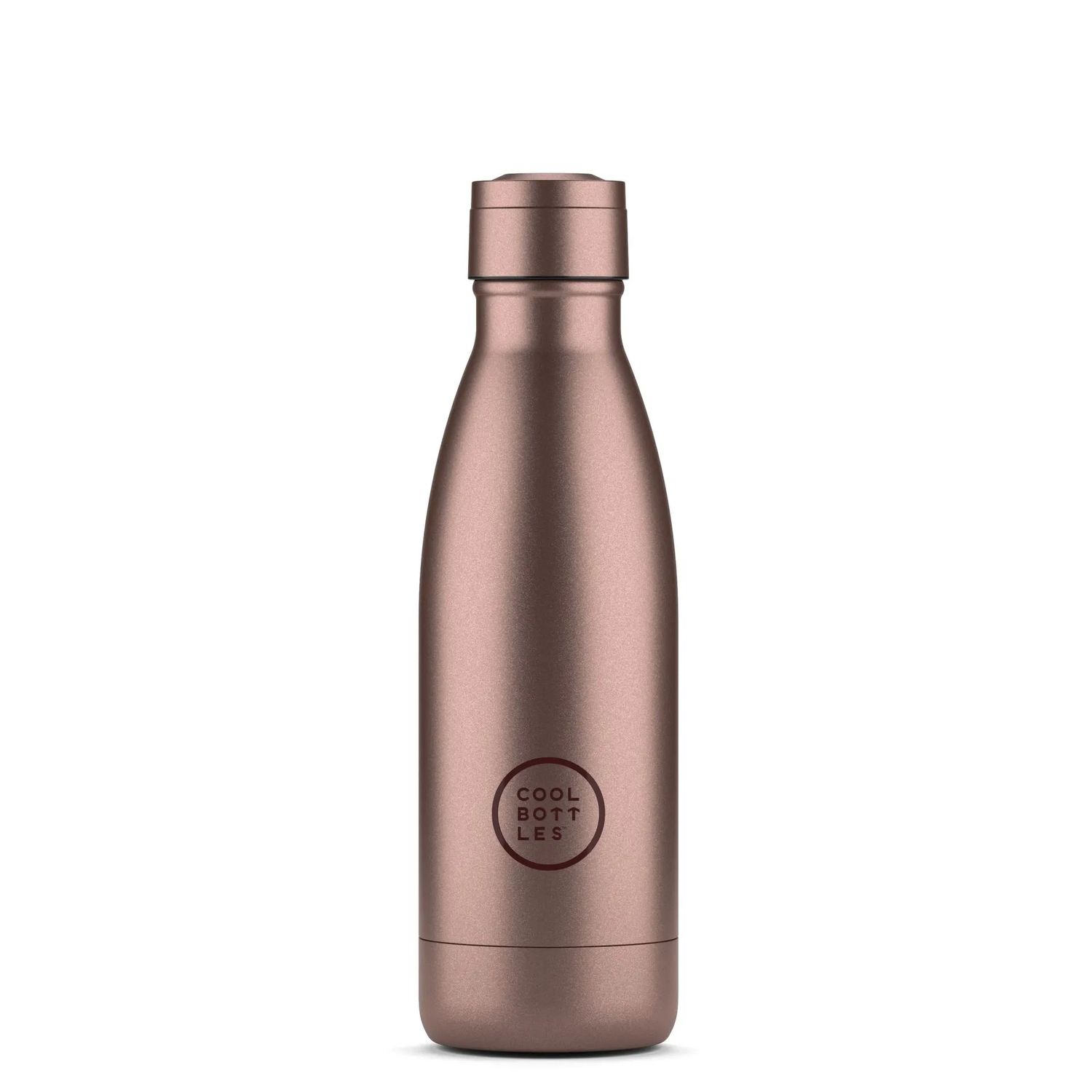 Garrafa Térmica Cool Bottles Metallic Rose