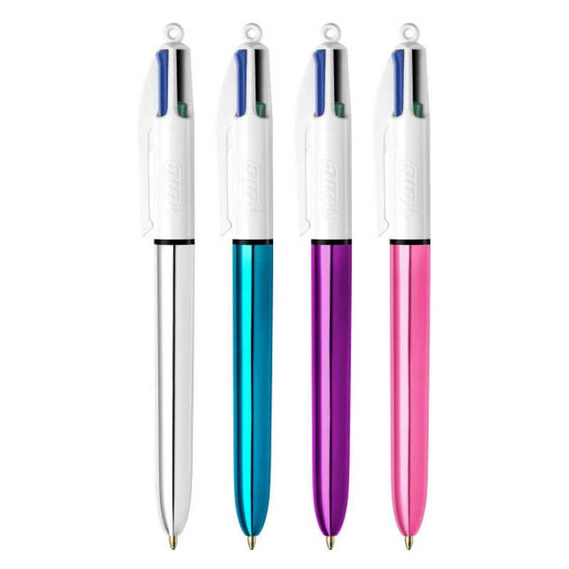 Esferográfica BIC 4 Cores Shine