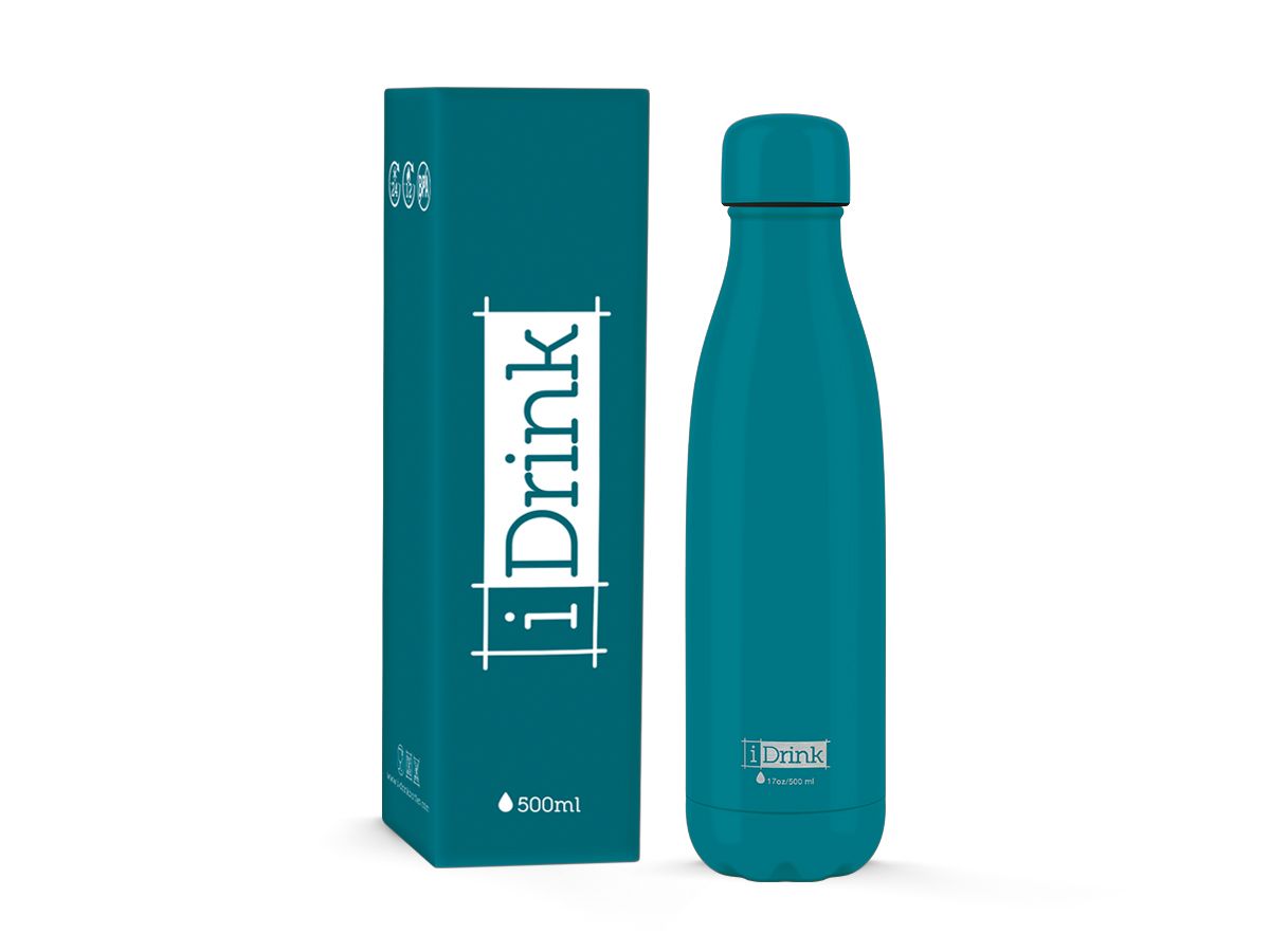 Garrafa Térmica IDrink Azul