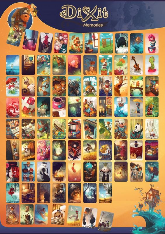 Dixit 6 Memories