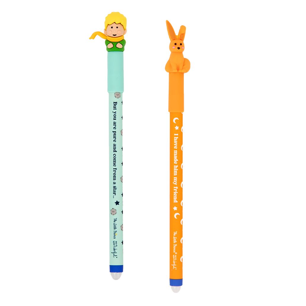 Set de 2 Esferográficas apagáveis Bo-Bo - O Principezinho e a Raposa