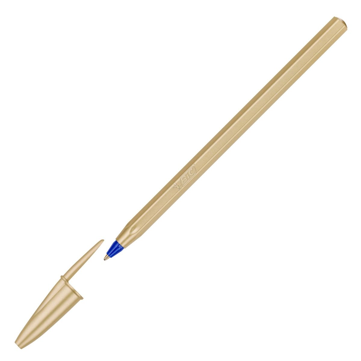 Esferográfica BIC Cristal Glace Dourado