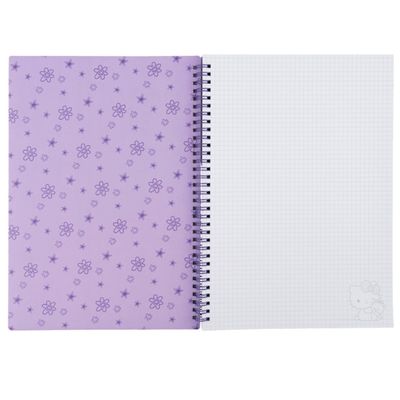 Caderno Espiral A5 c/ Divisores Hello Kitty Sweet