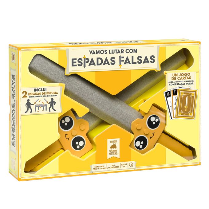 Vamos Lutar com Espadas Falsas