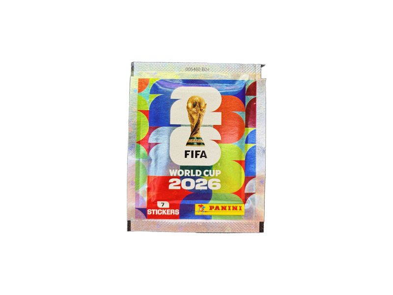Saqueta 7 cromos colecionáveis da Copa do Mundo FIFA® 2026